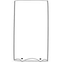 Fully open with 2 reinforcements Sewing variant 0 | Fully open with 2 reinforcements